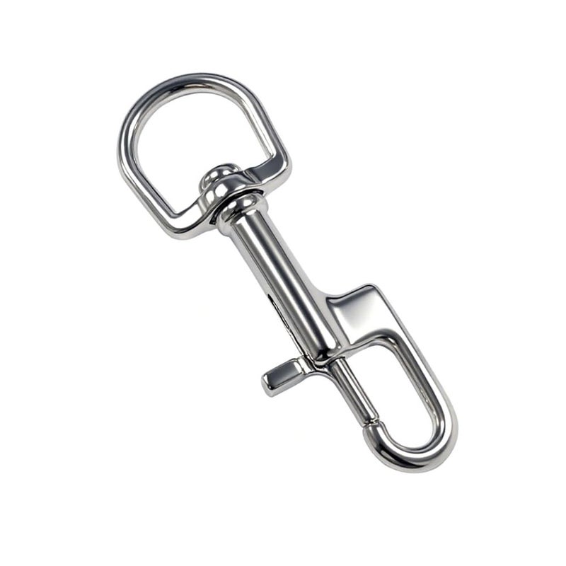 QAVBFA 2 PCS Swivel Bolt Snap Diving Clips – Premium Stainless Steel Single Ended Snap Hooks Buckle for Pet Leash, Scuba Diving, and More (2PCS-100mm) - Image 5